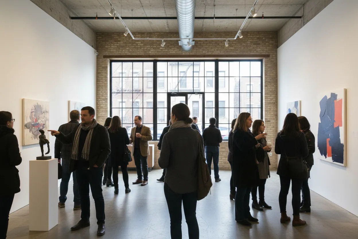Cover scene for 440 Gallery Young Artists Workshop: A Park Slope Saturday Art Stop Before the Afternoon Gets Expensive