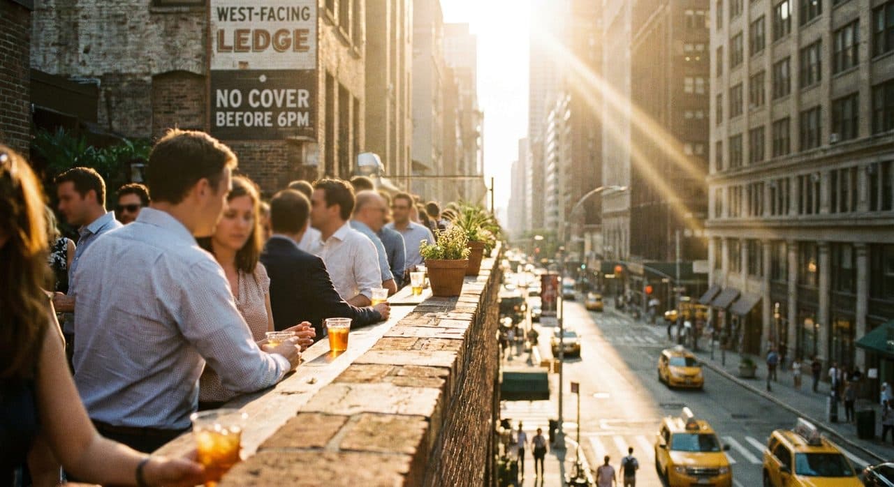 A 5PM Rooftop in Midtown Where Golden Hour Lasts 40 Minutes - cover image