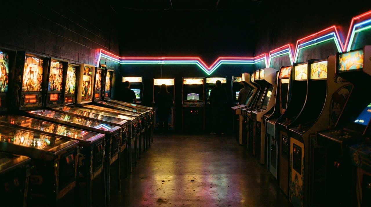 A Back-Room Vintage Arcade in Williamsburg, Dim and Humming on Its Own Schedule - cover image