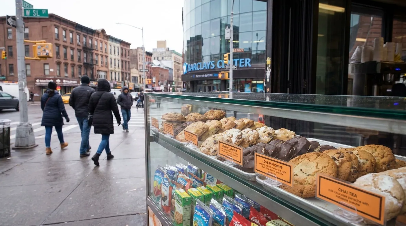 Practical city detail for Aces vs Liberty: Barclays Center NYC Food Stops by Walking Time