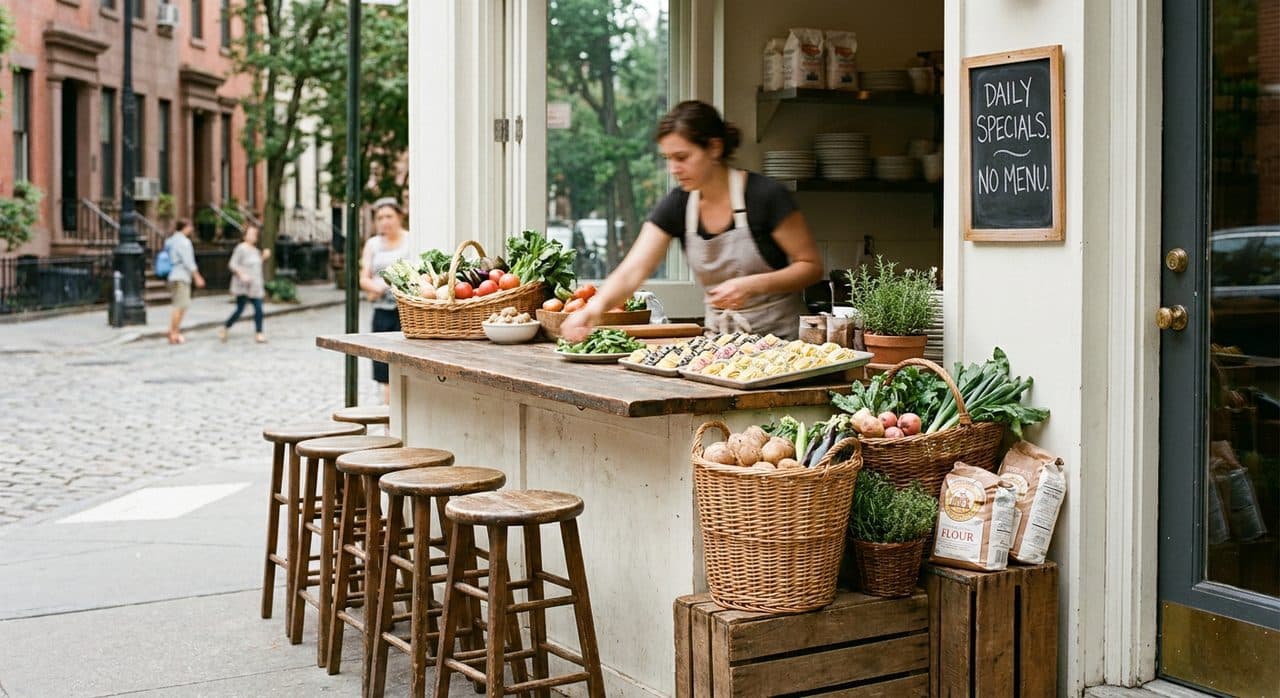 A Cobble Hill Pasta Counter Where the Chef Rolls to Order - cover image