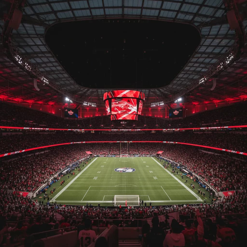 South Korean scarves and K-pop light sticks on a stadium seat blending fan cultures