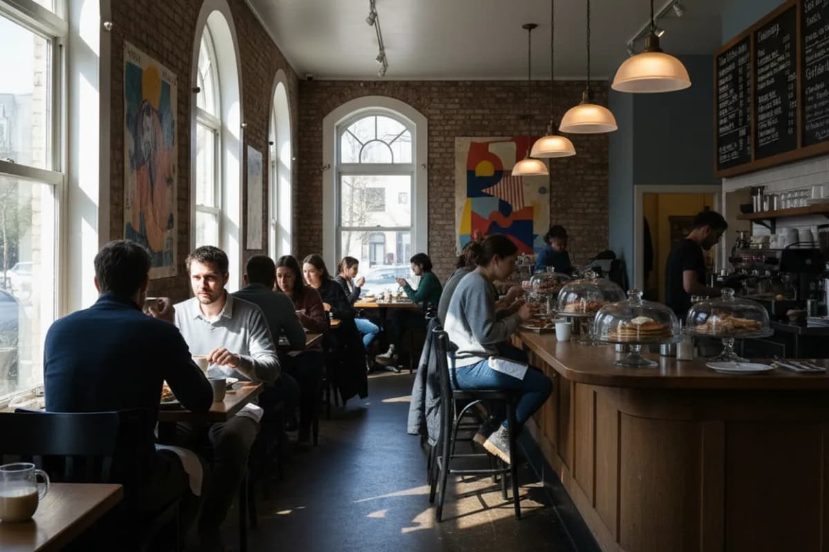 Cover scene for Agi’s Counter: A Crown Heights Breakfast That Rewards an Early Plan