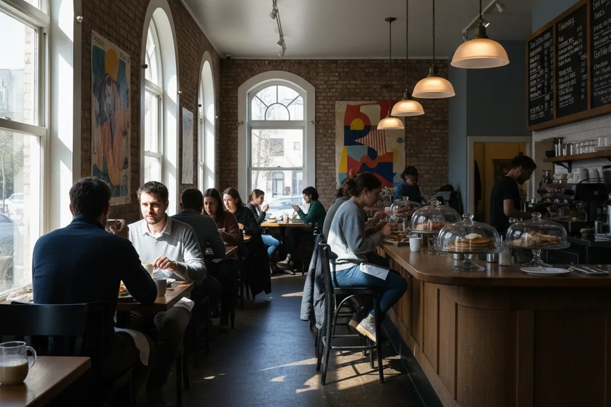 Cover scene for Agi’s Counter: A Crown Heights Breakfast That Rewards an Early Plan