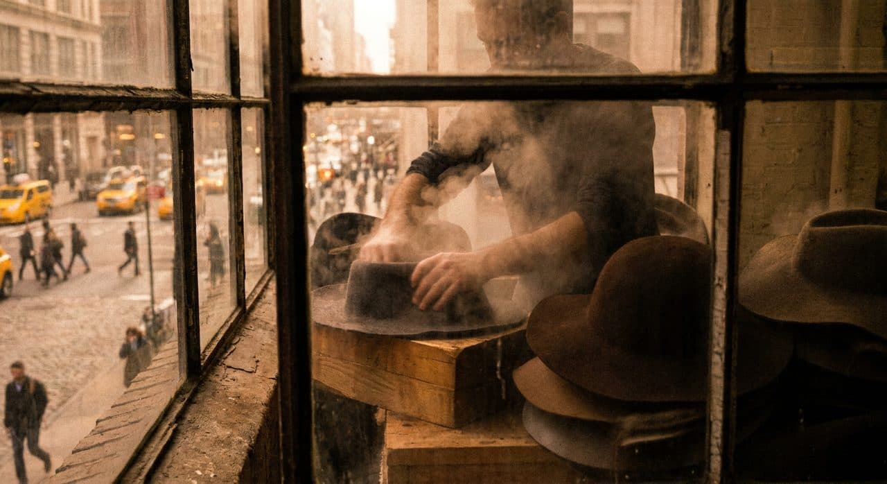 A Hat Maker in the Garment District Still Using 1940s Blocks - cover image