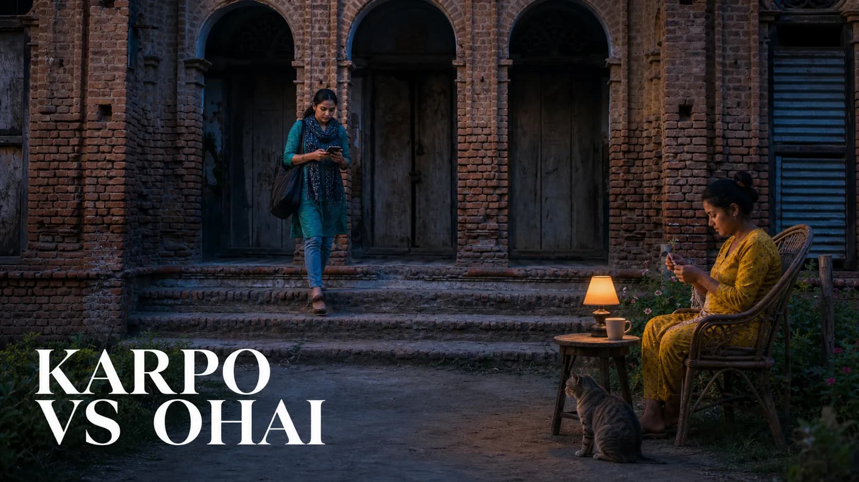 Karpo versus Ohai in a photorealistic editorial comparison.