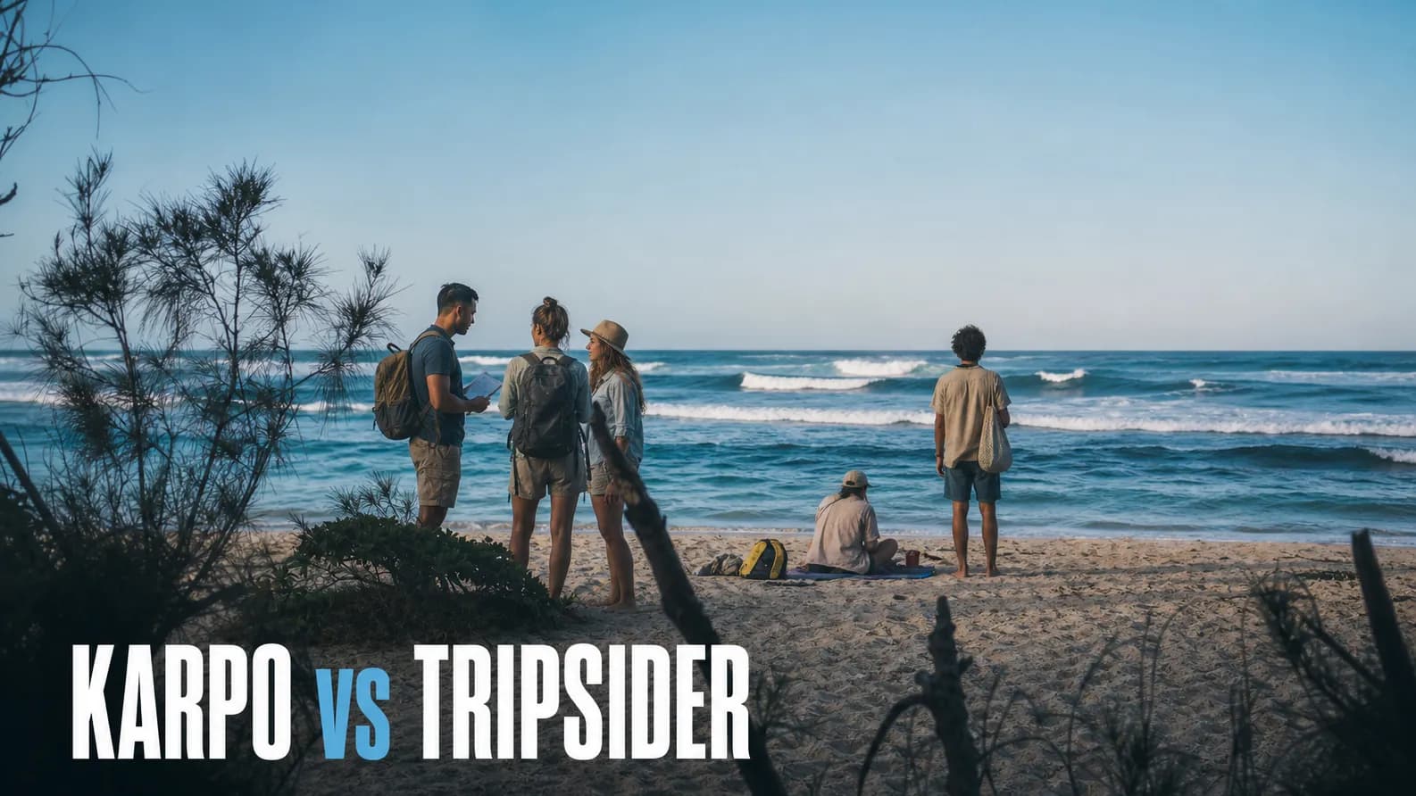 Karpo versus Tripsider in a photorealistic editorial comparison.