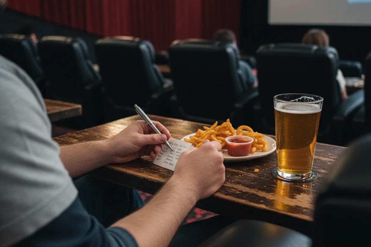 Editorial detail for Alamo Drafthouse Staten Island for a Movie Watch Night With Dinner Built In