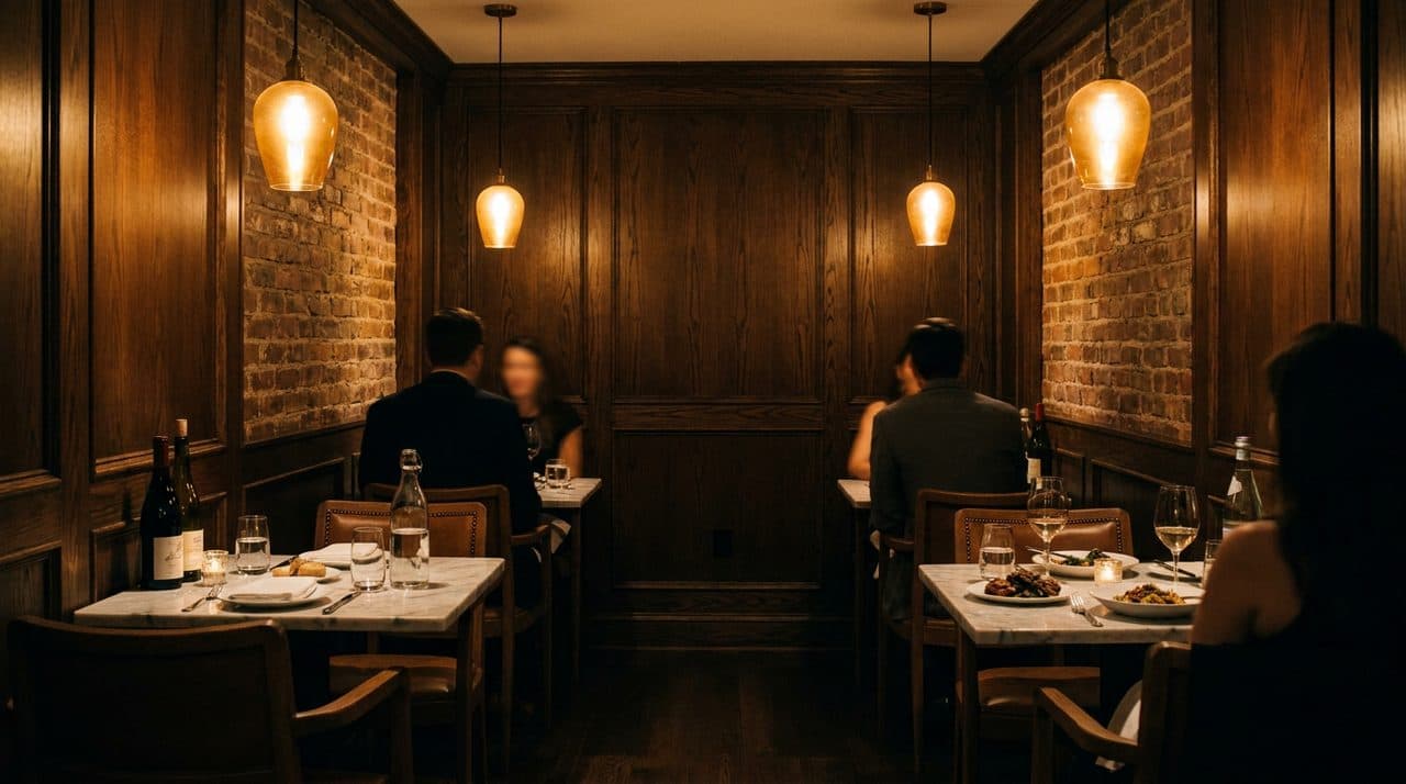 A Last Glass of Vermouth in a West Village Back Room Where No Music Plays - cover image