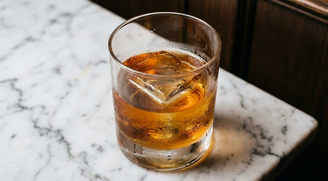 A Last Glass of Vermouth in a West Village Back Room Where No Music Plays - scene