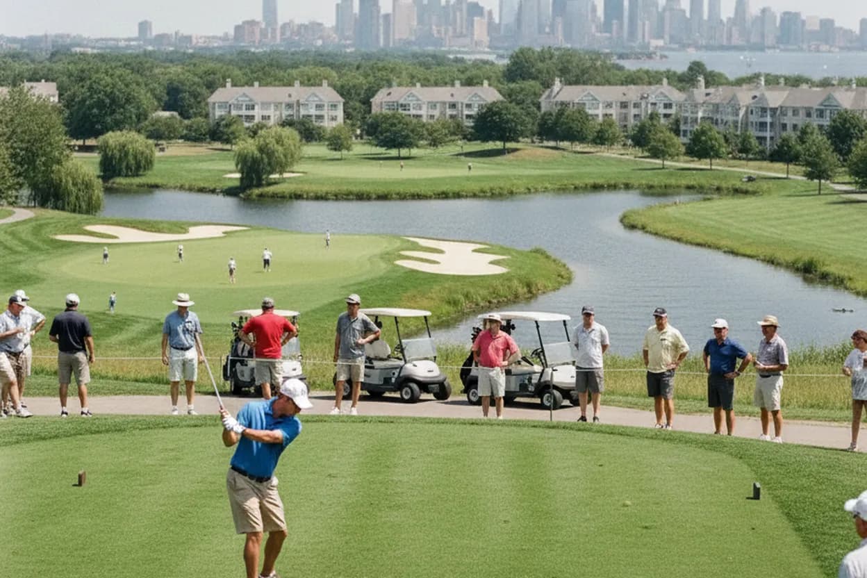 Cover scene for Alex Fitzpatrick: NYC Public Golf Practice and Viewing Decision Guide