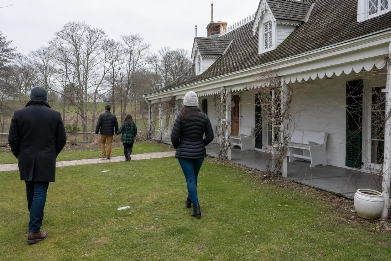 NYC experience scene for Alice Austen House Lawn: A Photo-Friendly Staten Island Pause by Bus
