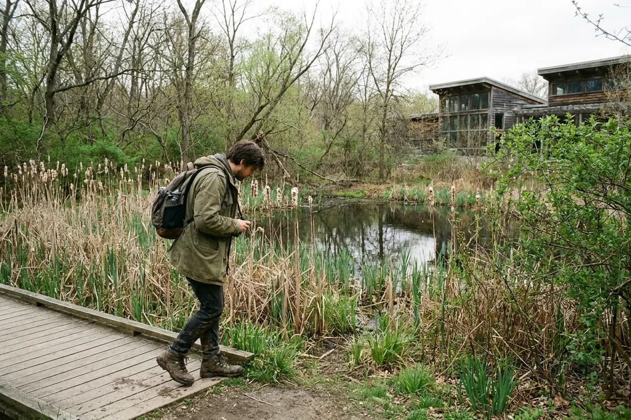 NYC experience scene for Alley Pond Environmental Center: Queens's Low-Key Gateway to Trails, Marsh, and Woods
