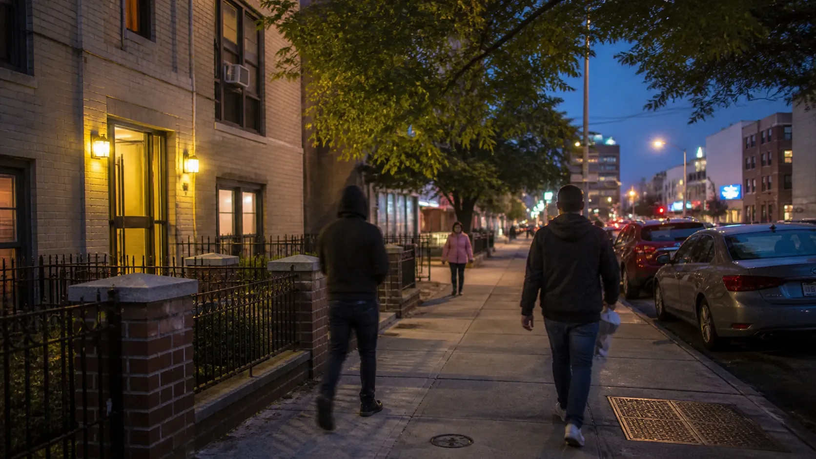 Realistic city scene for A Low-Friction NYC Route Around freddie freeman? image 3