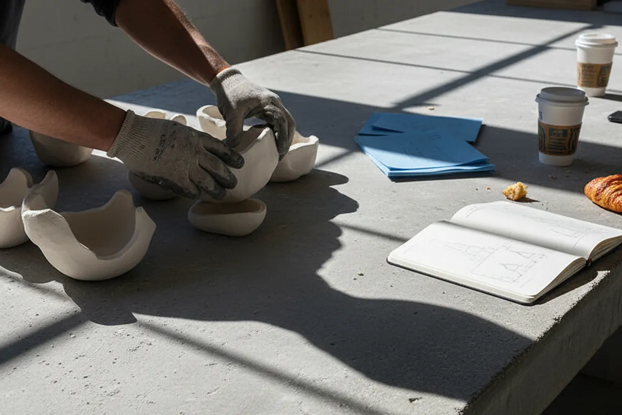 Editorial detail for Amant in East Williamsburg: A Courtyard Art Detour Before the L Train Home