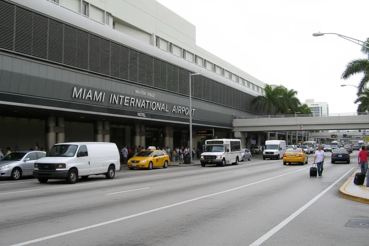 Cover scene for American Airlines Miami: Airport Delay and Rebooking Backup Plan