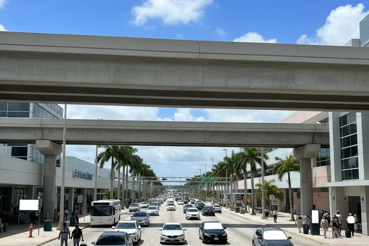 Miami experience scene for American Airlines Miami: Airport Delay and Rebooking Backup Plan