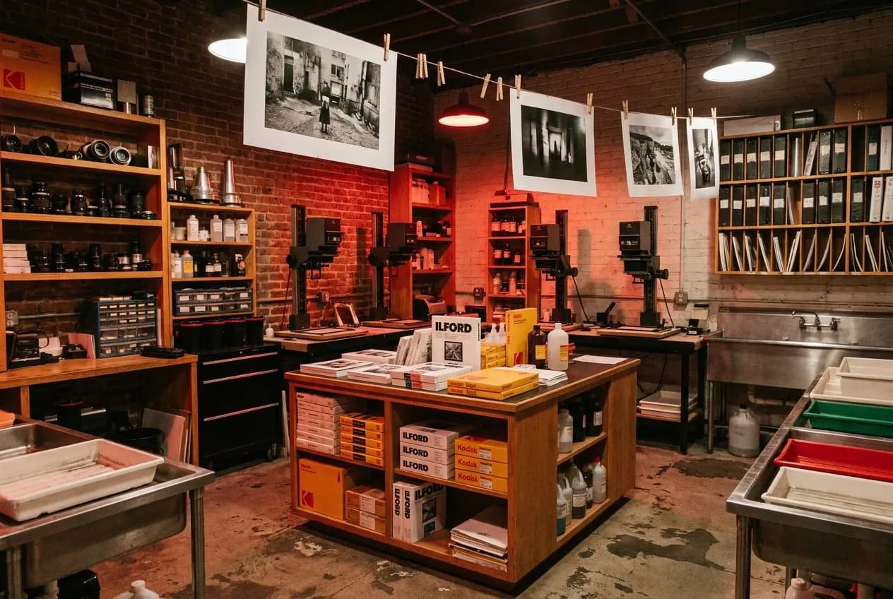 Analog Photo Darkroom Rental and Silver Gelatin Printing Studio in Gowanus