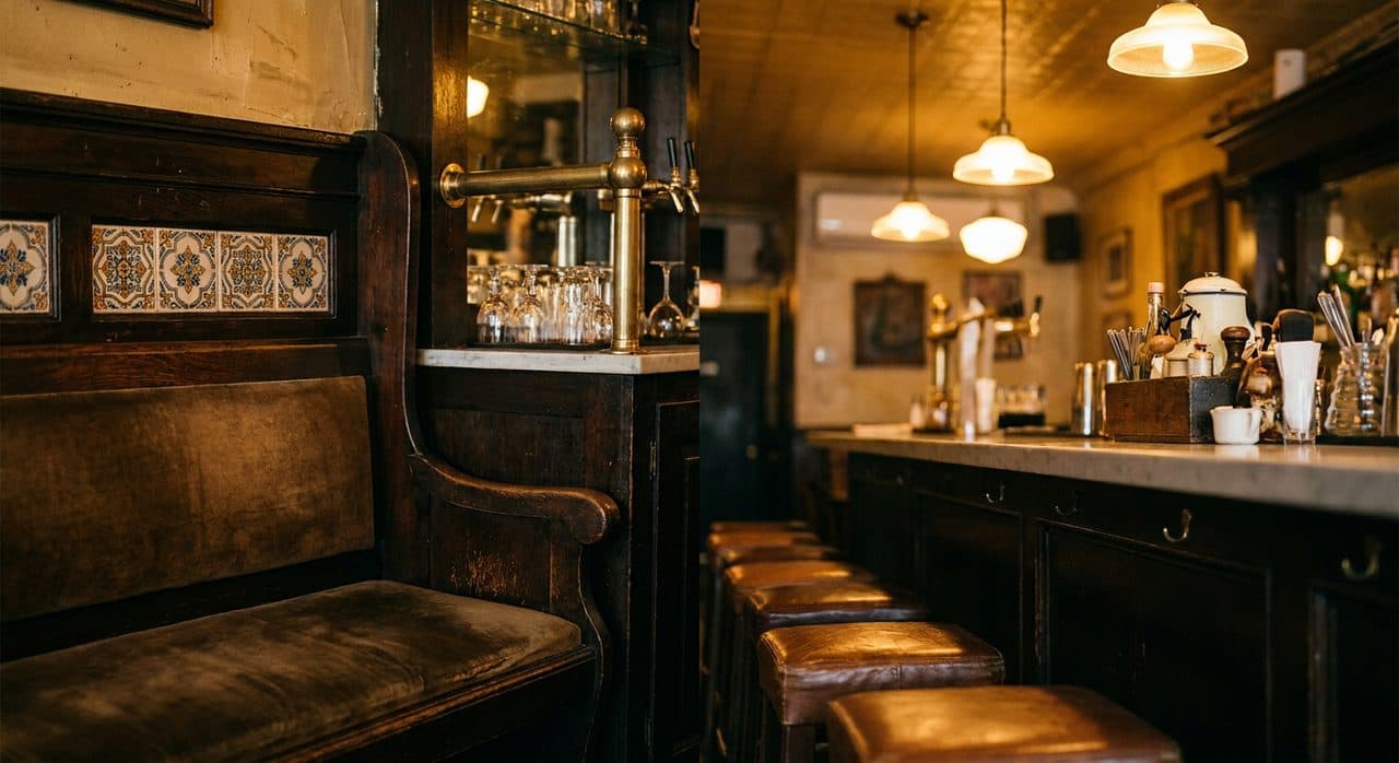 An Astoria Taverna with a Secret Backyard Grill Night - scene