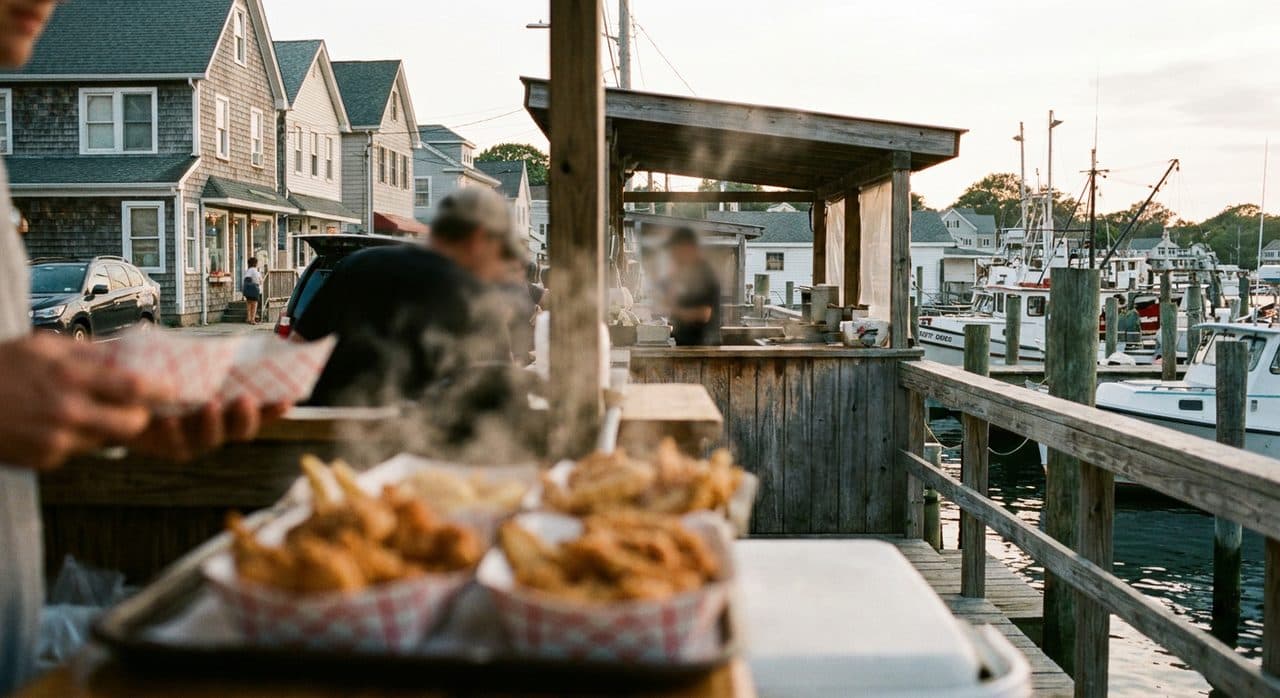 An Evening Stroll Through City Island That Ends at a Clam Bar - cover image