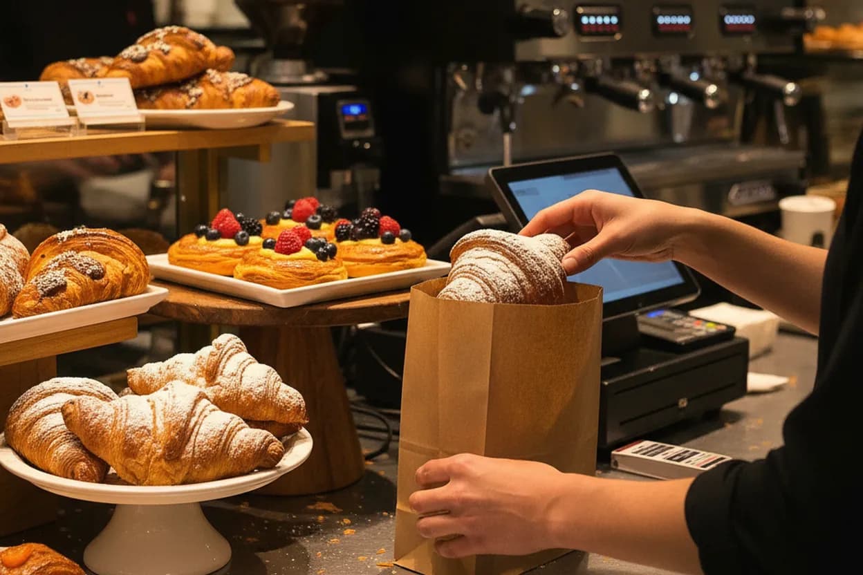 Cover scene for Angelina Bakery in Times Square: Bomboloni When Tourists Need Seats Fast