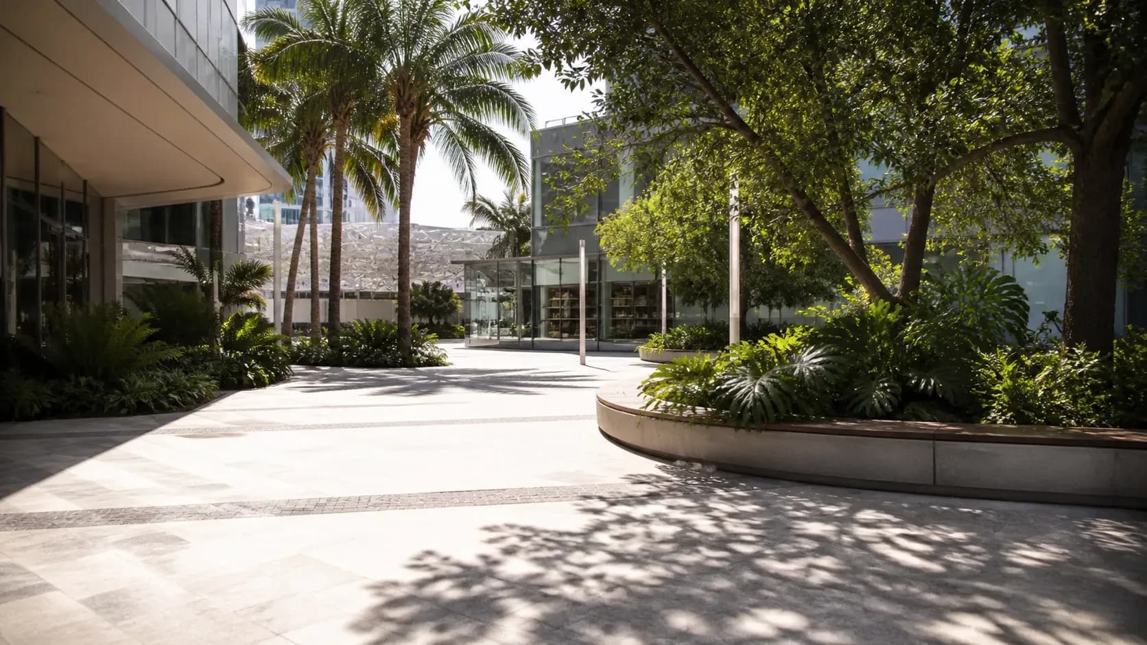 Realistic city scene for aoc: A Different Design District Plan in Miami