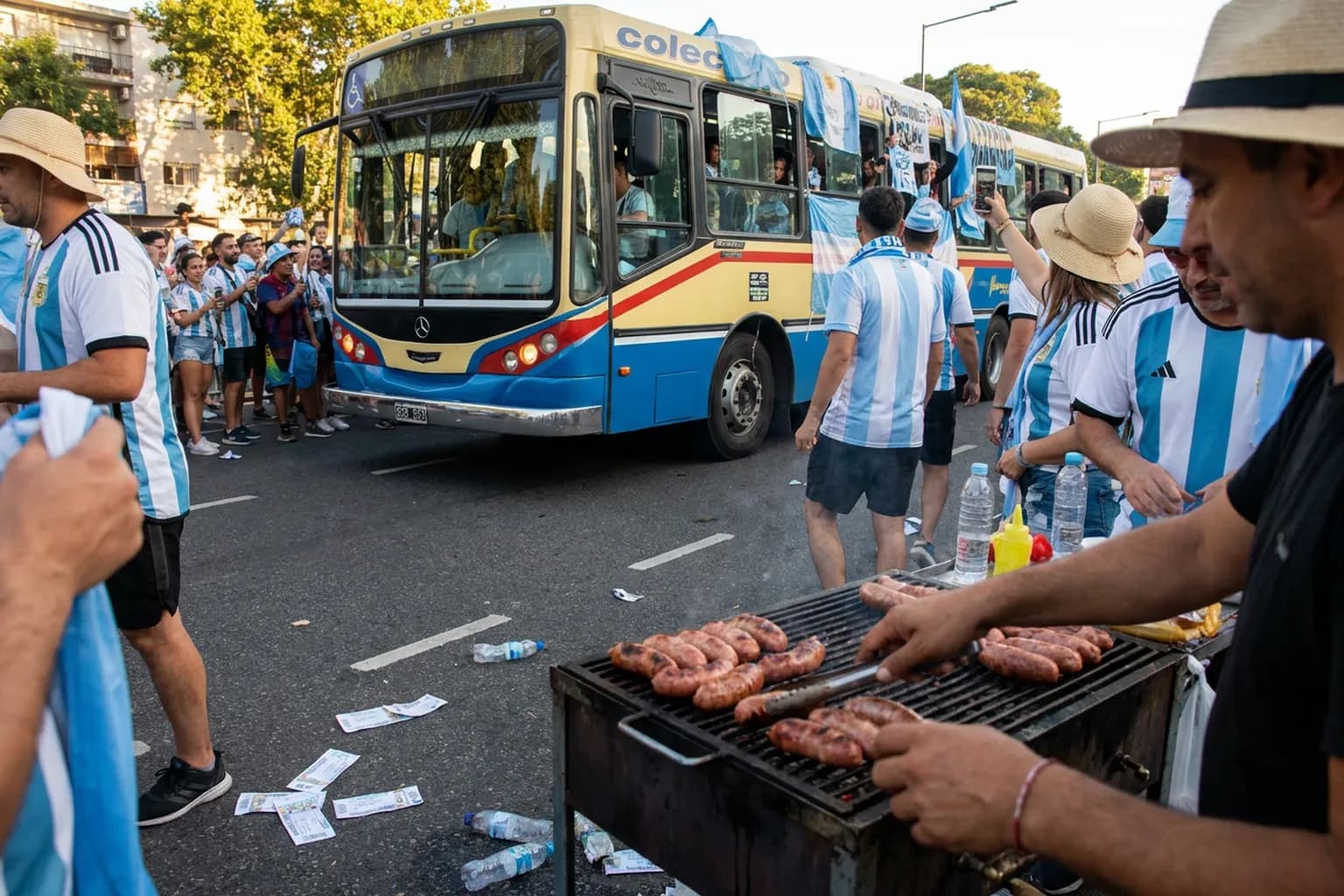 A bright practical scene for argentina’s repeat bid ended after a scoreless ninety minutes.