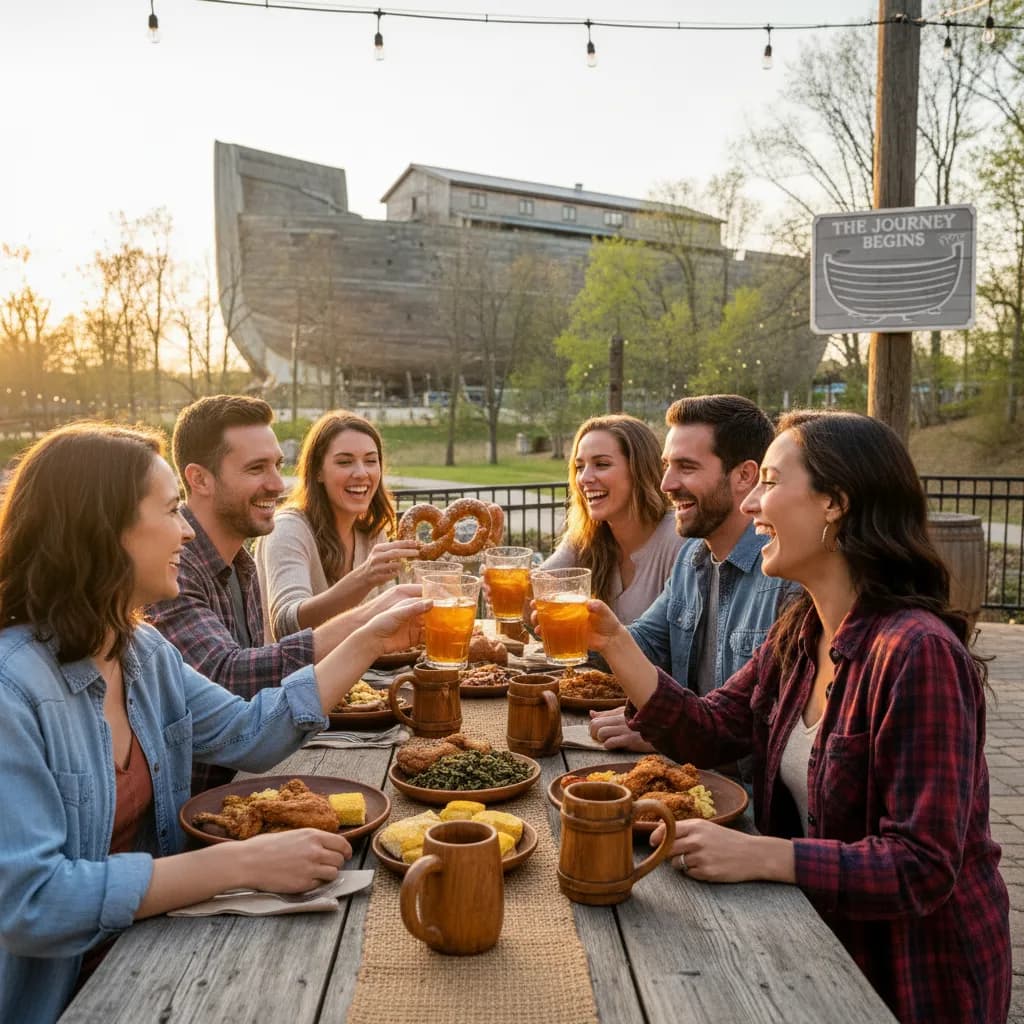 ark encounter group outing scene for NYC