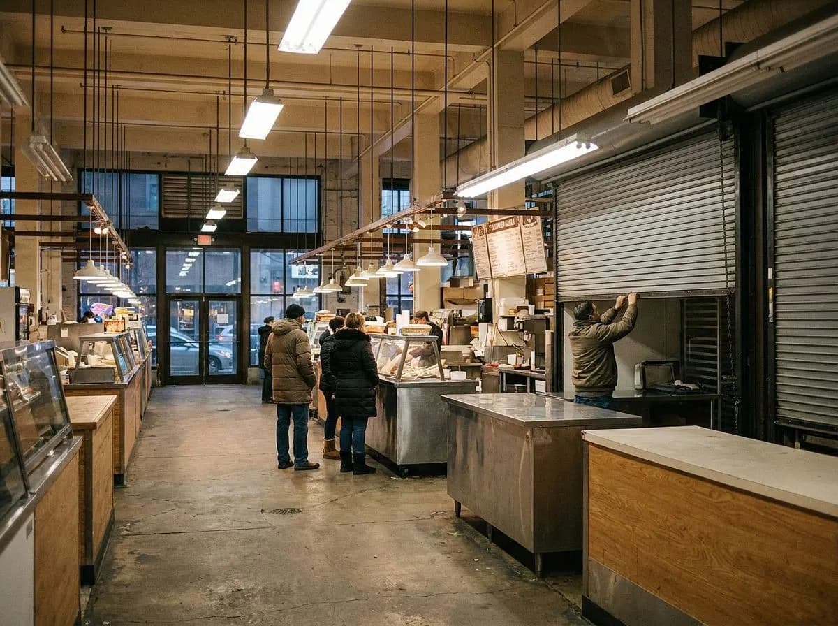 Arthur Avenue Retail Market When the Vendors Start Closing Up