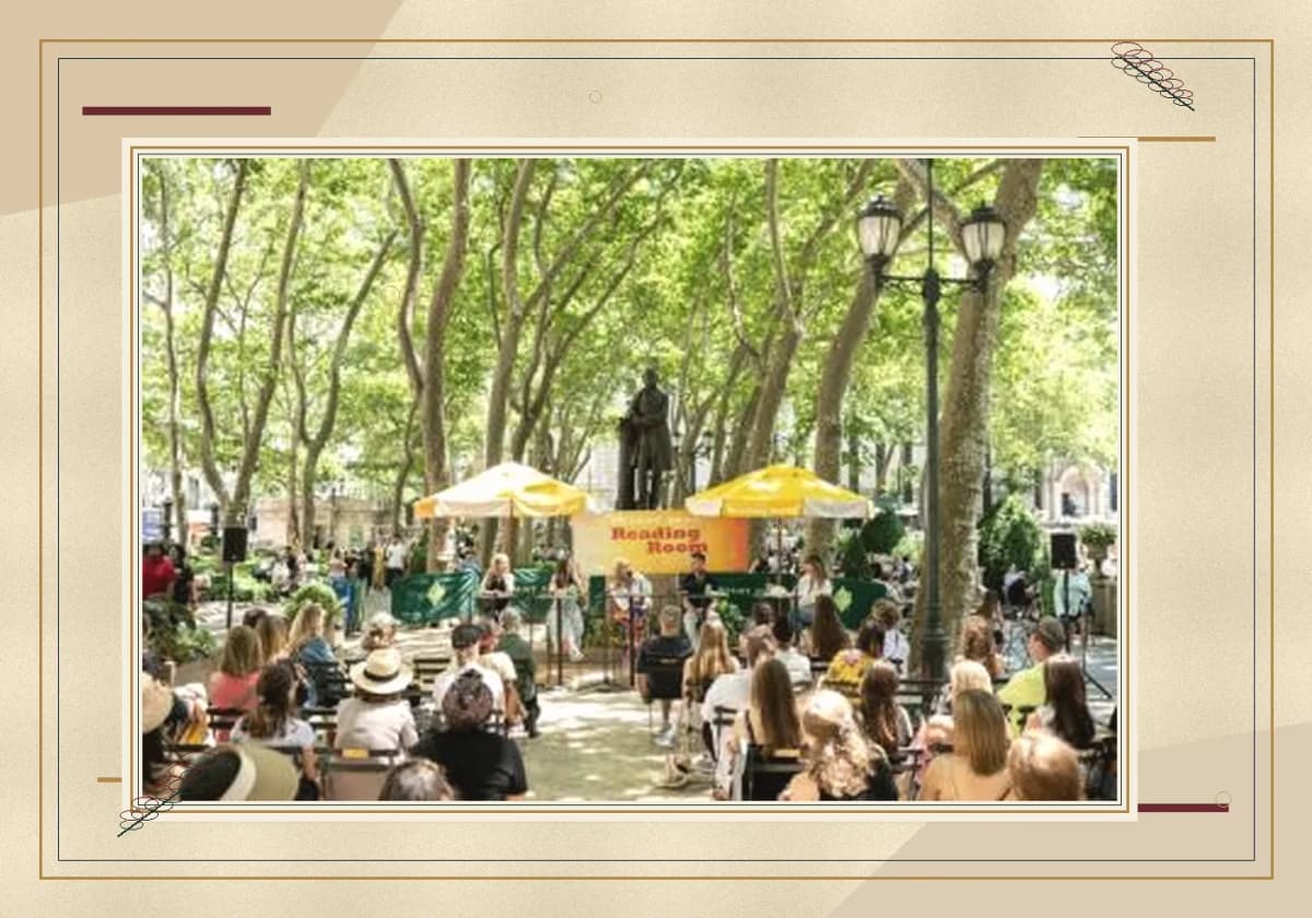 Bryant Park reading room