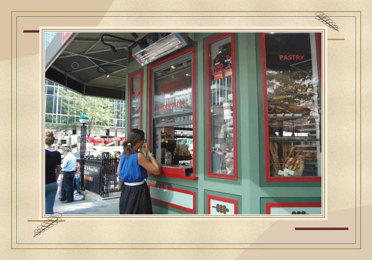 Bryant Park recovery lunch