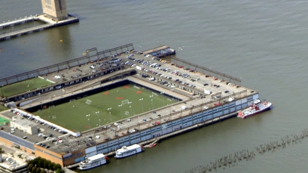 Pier 40 exterior