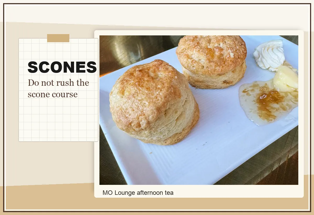 MO Lounge scones