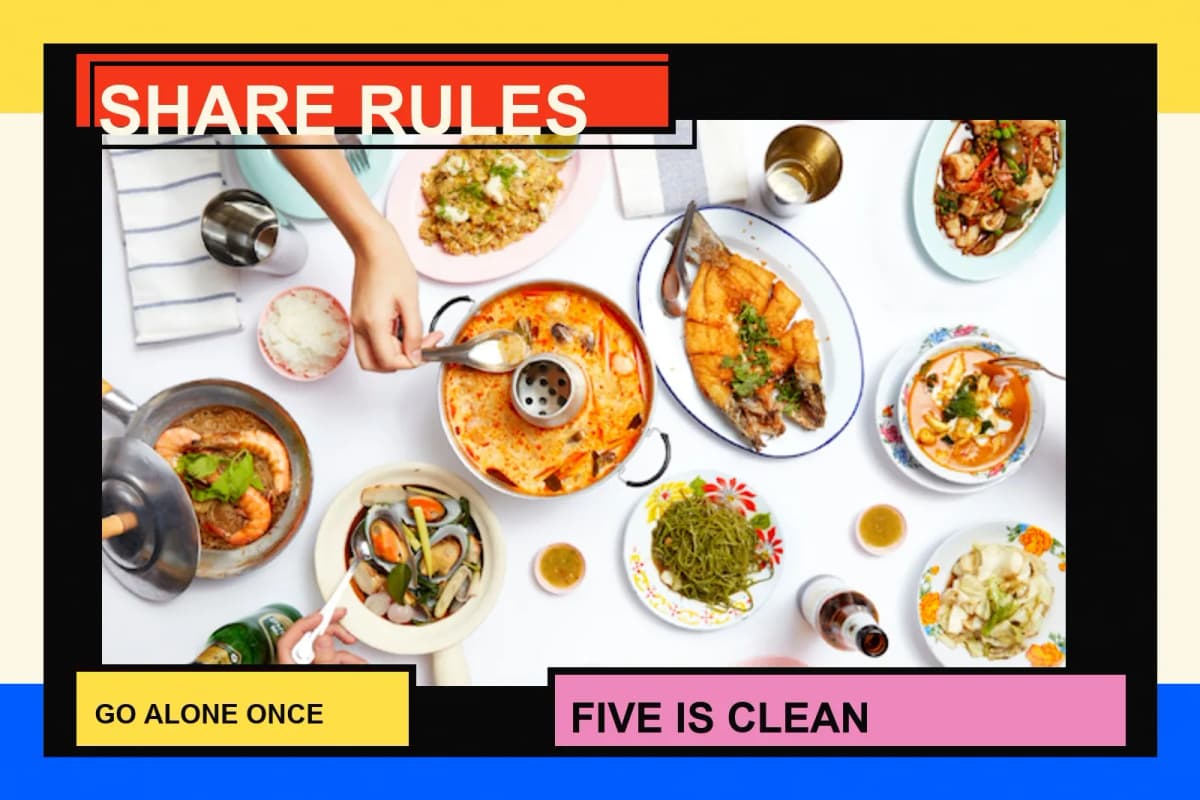 Fish Cheeks shared dishes