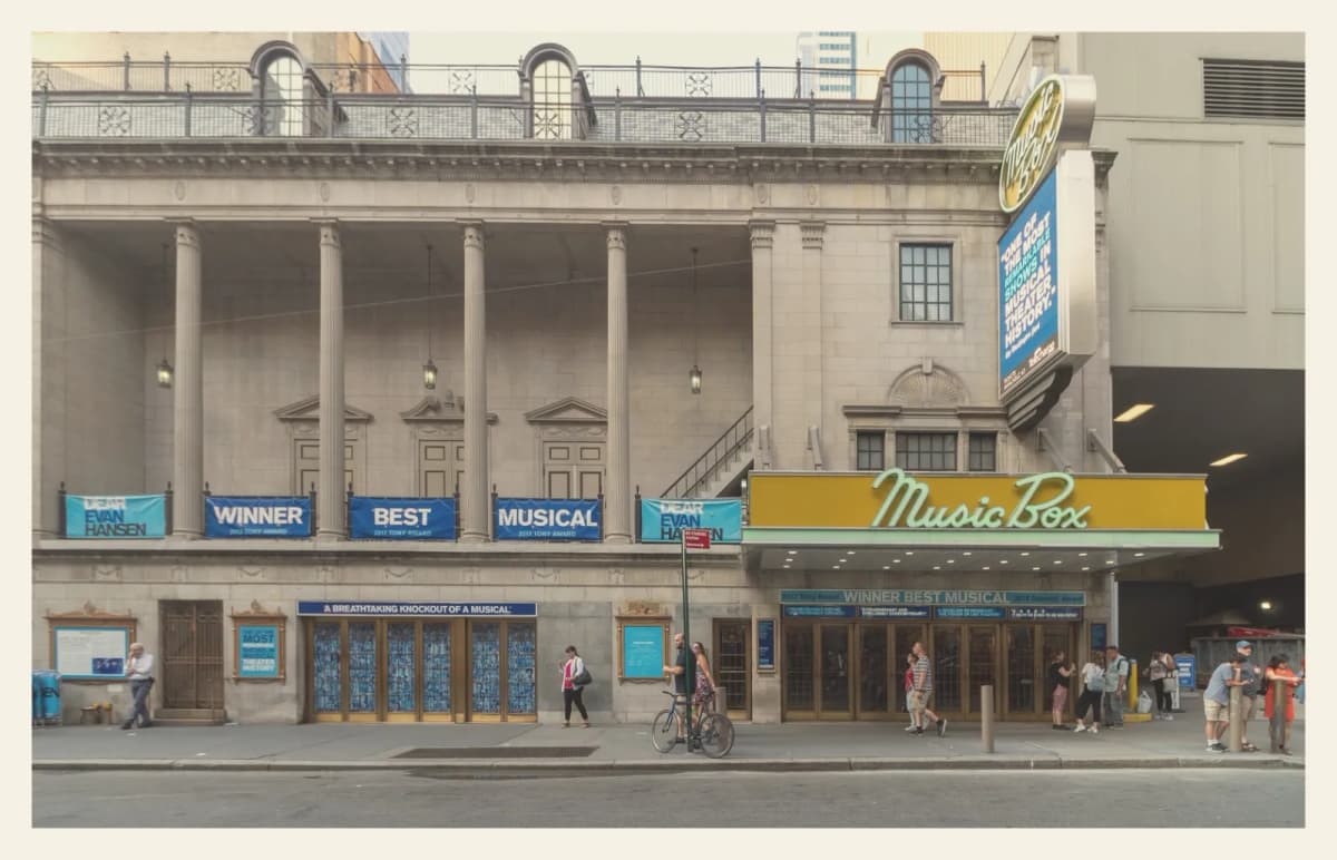 Bronx music Box Theatre West 45th Street