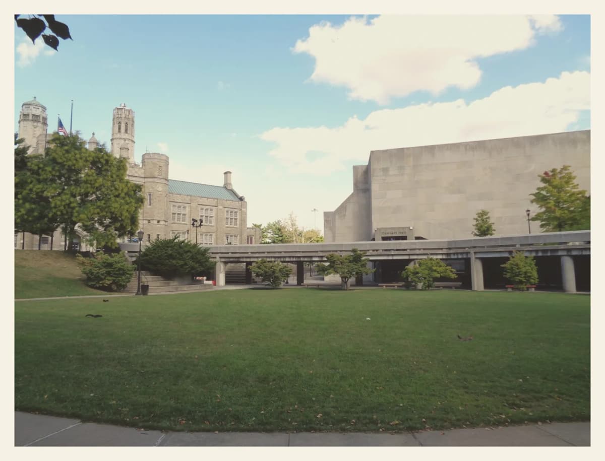 Lehman College quad concert hall