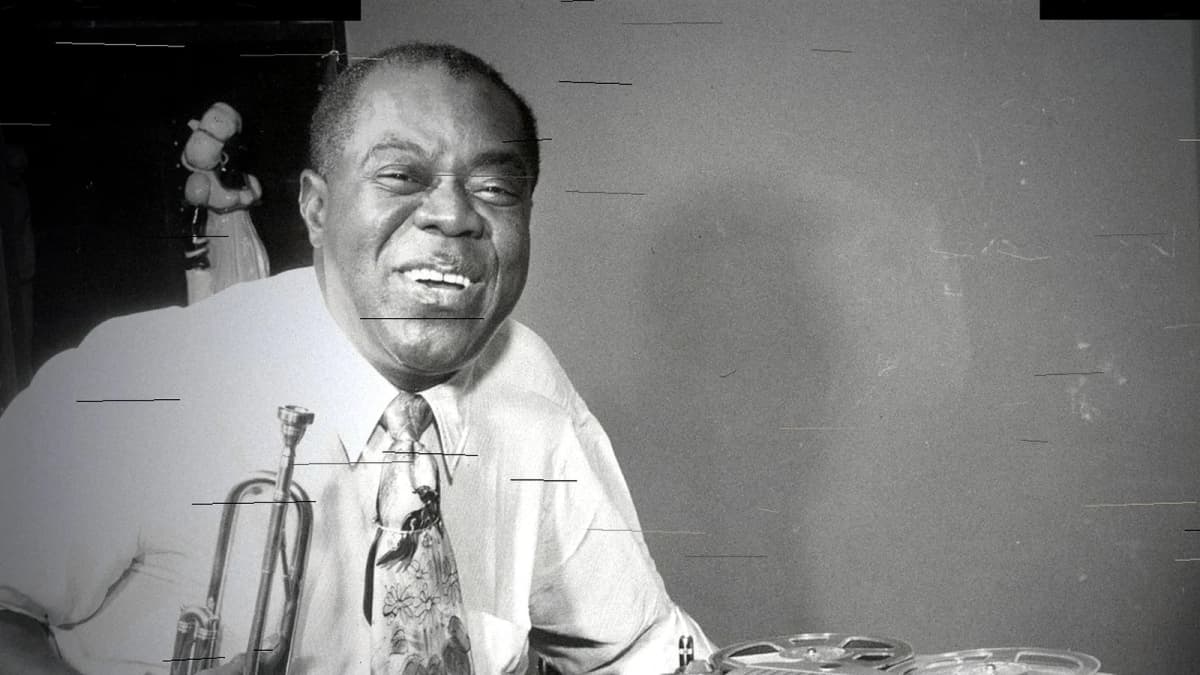 Louis Armstrong collage