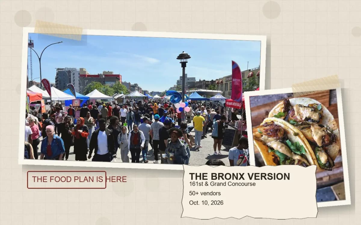 Birdland bronx market collage