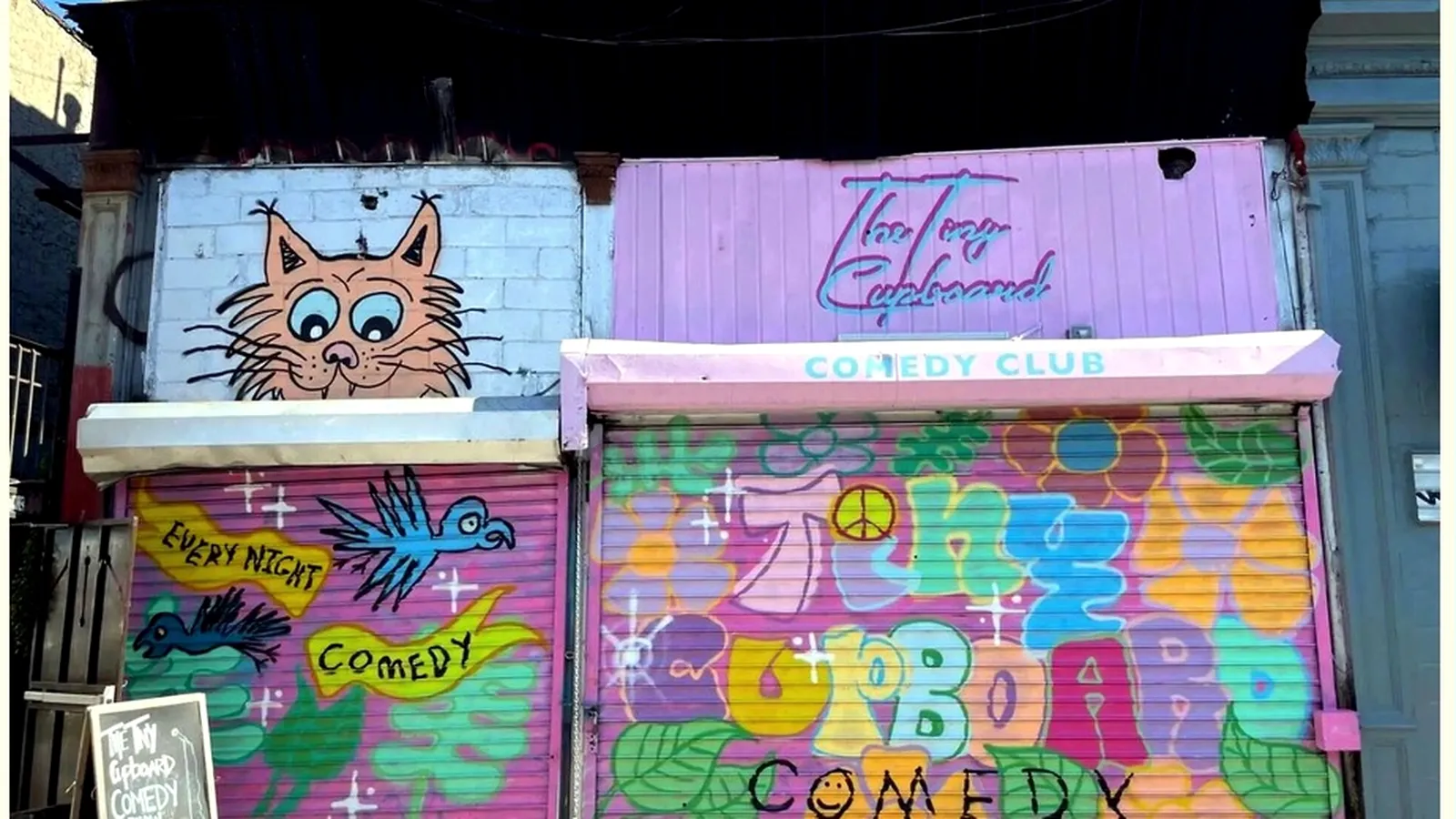 The Tiny Cupboard exterior