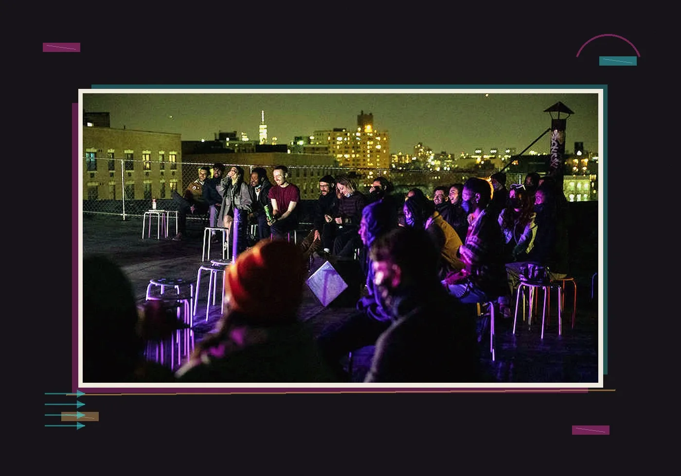 The Tiny Cupboard rooftop room