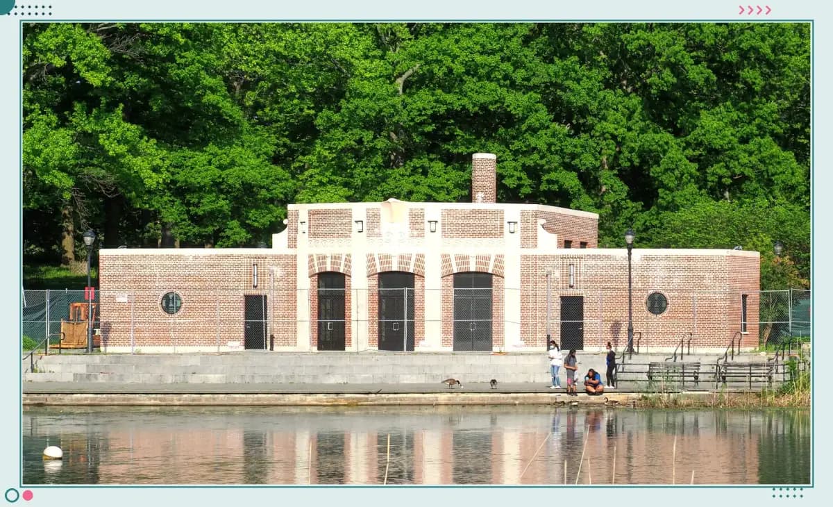 Crotona park nature center styled