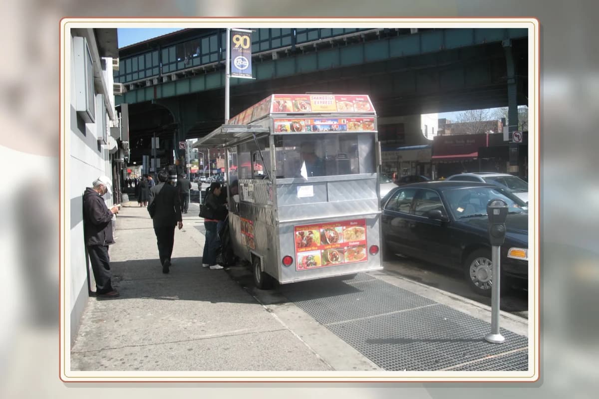 Jackson Heights Is Not a Conference food cart