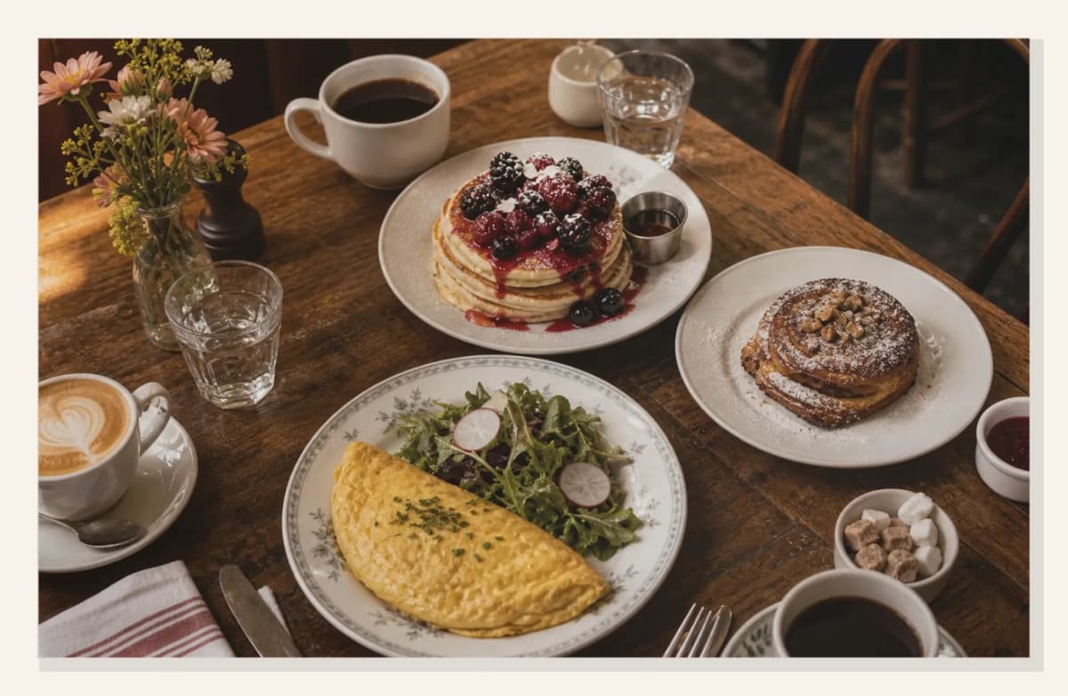 Williamsburg juliette brunch table