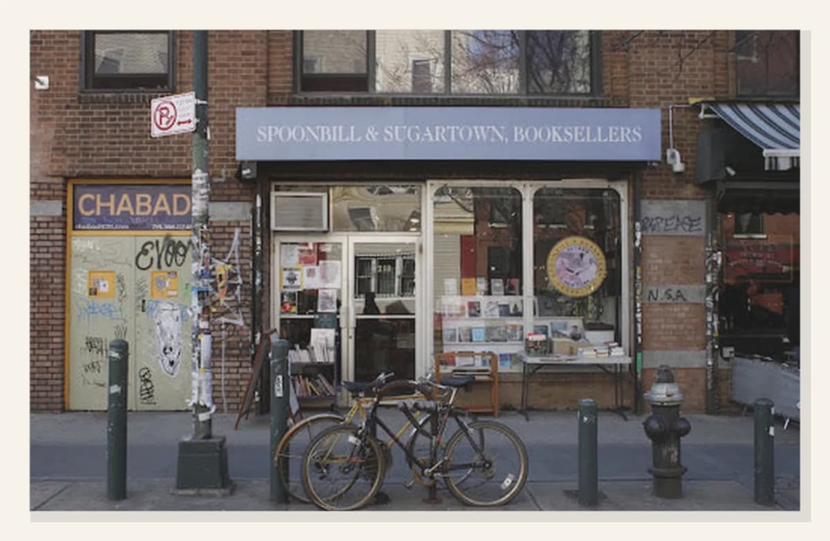 Williamsburg spoonbill storefront