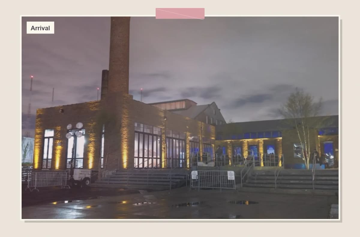 Knockdown Center arrival exterior