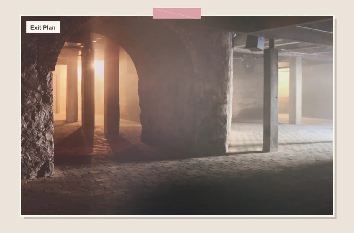Knockdown Center exit plan