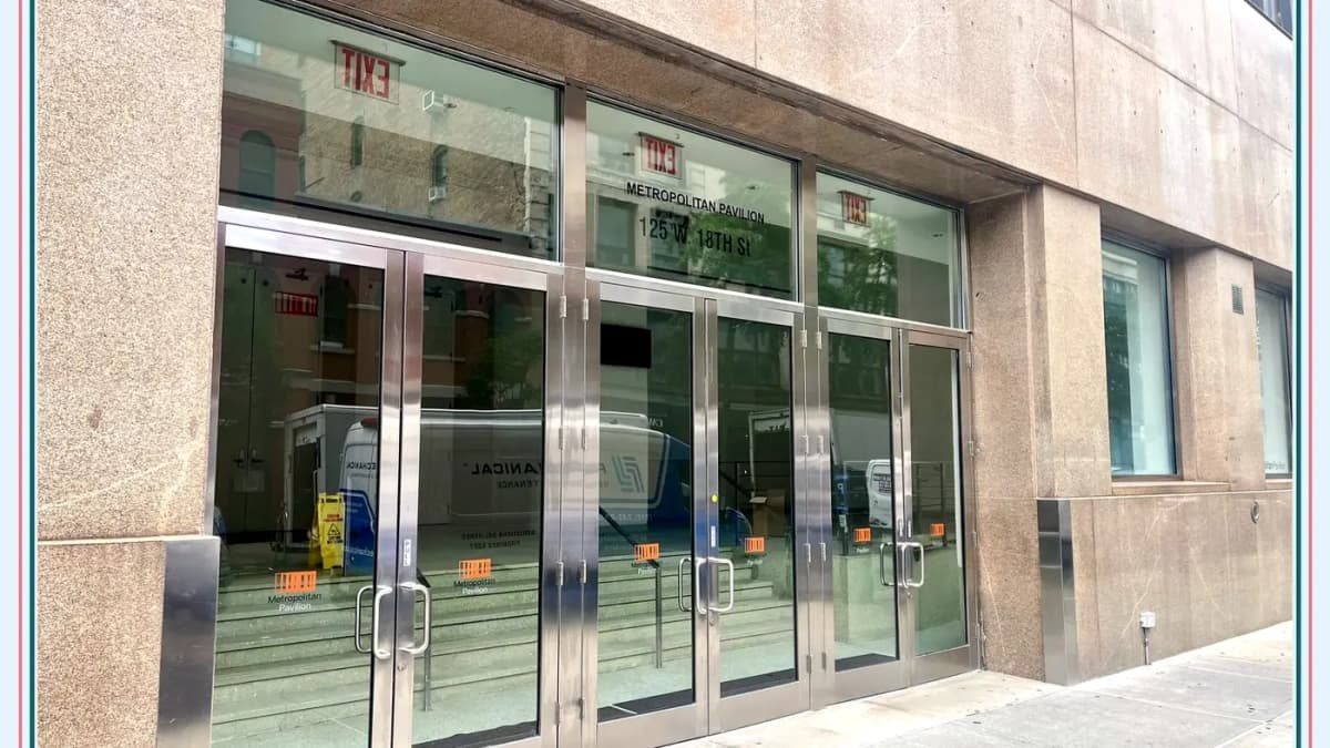 Metropolitan Pavilion entrance