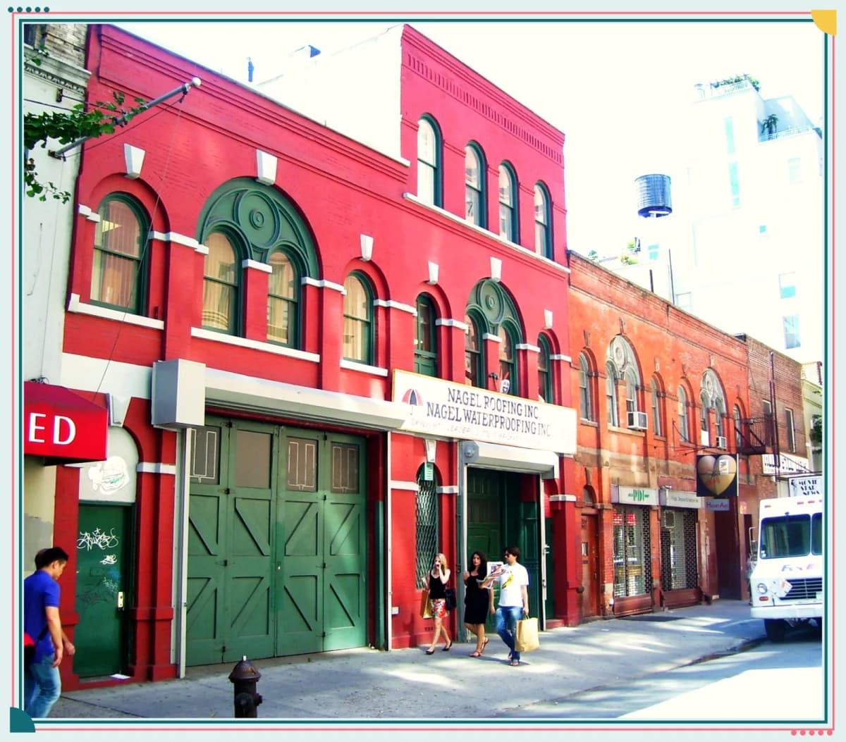 Chelsea 1860s stables across street
