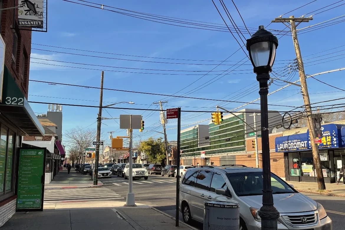 Staten Island new dorp lane storefronts staten isla