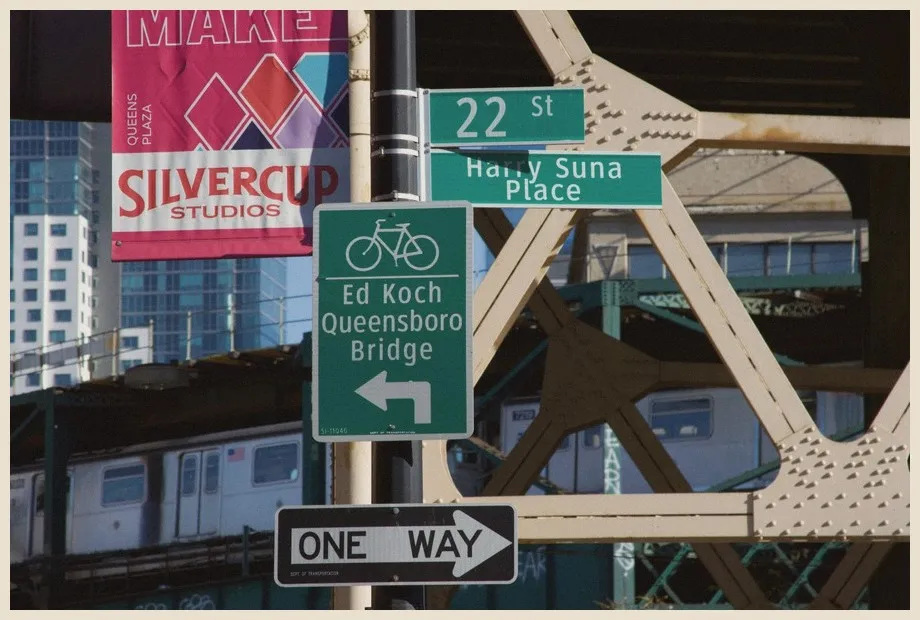 Queens name explorer signs